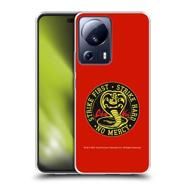 Cobra Kai Graphics Strike Logo Soft Gel Case for Xiaomi 13 Lite 5G