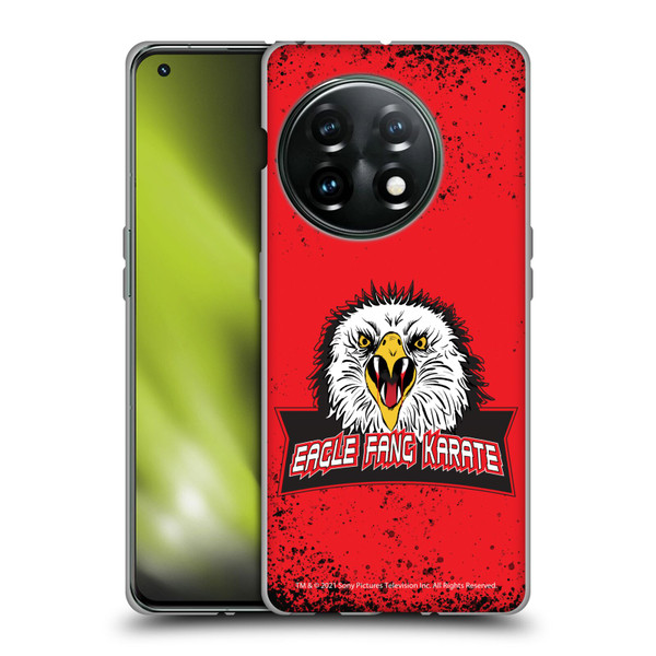 Cobra Kai Key Art Eagle Fang Logo Soft Gel Case for OnePlus 11 5G