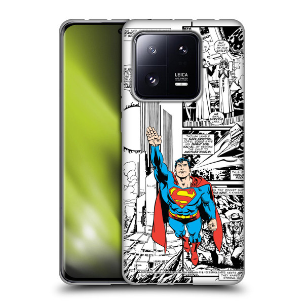 Superman DC Comics Comicbook Art Flight Soft Gel Case for Xiaomi 13 Pro 5G