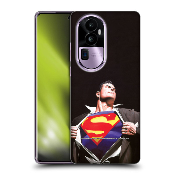 Superman DC Comics Famous Comic Book Covers Forever Soft Gel Case for OPPO Reno10 Pro+