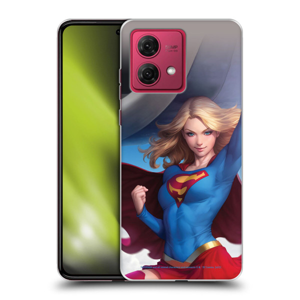 Superman DC Comics Supergirl Comic Art #12 Variant Soft Gel Case for Motorola Moto G84 5G
