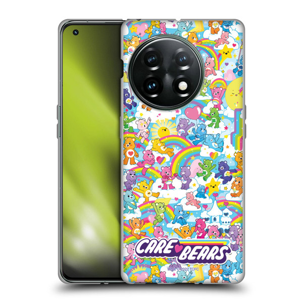 Care Bears 40th Anniversary Rainbow Soft Gel Case for OnePlus 11 5G