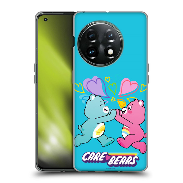 Care Bears Characters Funshine, Cheer And Grumpy Group 2 Soft Gel Case for OnePlus 11 5G