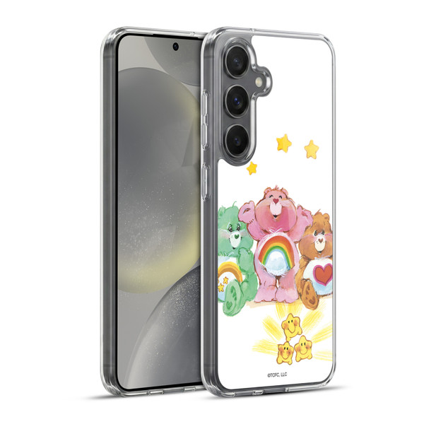 Care Bears Classic Group Soft Gel Case for Samsung Galaxy S24+ 5G & MagSafe