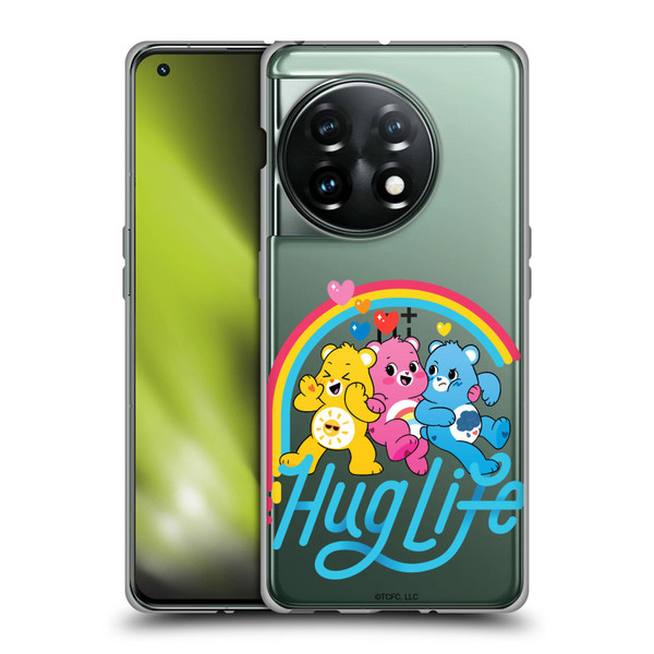 Care Bears Graphics Group Hug Life Soft Gel Case for OnePlus 11 5G