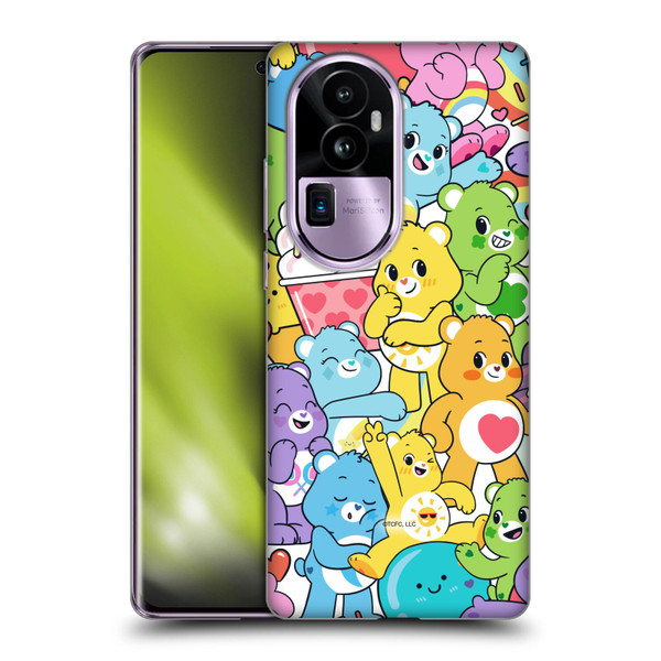 Care Bears Sweet And Savory Character Pattern Soft Gel Case for OPPO Reno10 Pro+