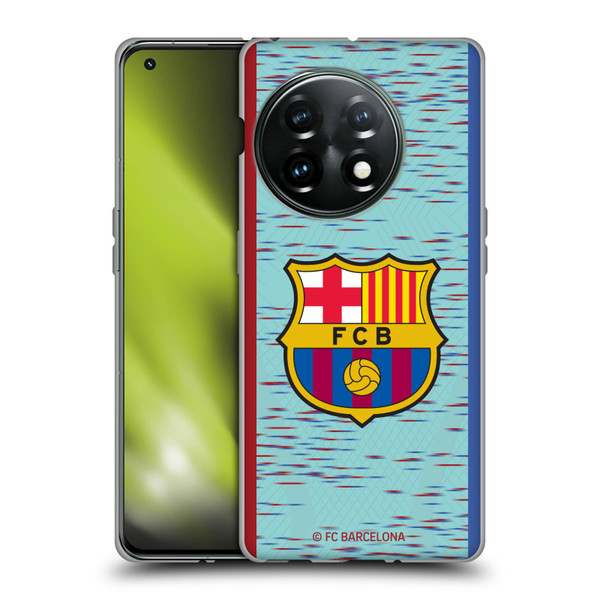 FC Barcelona 2023/24 Crest Kit Third Soft Gel Case for OnePlus 11 5G