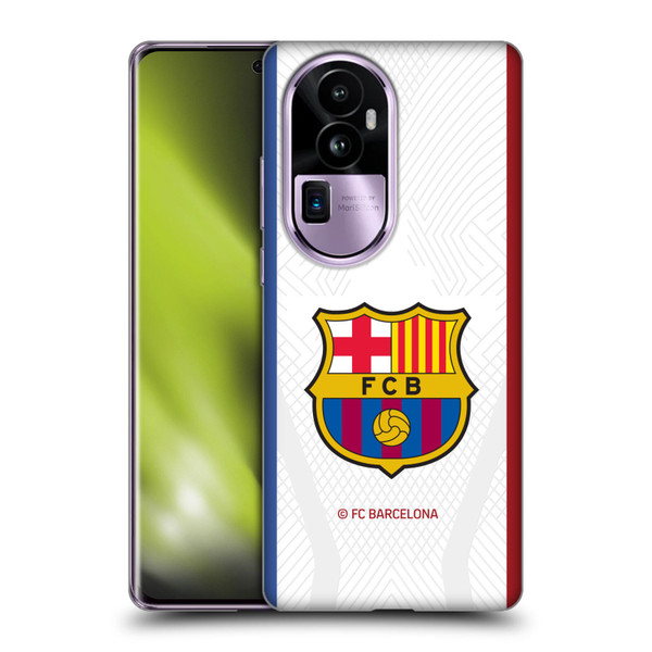 FC Barcelona 2023/24 Crest Kit Away Soft Gel Case for OPPO Reno10 Pro+