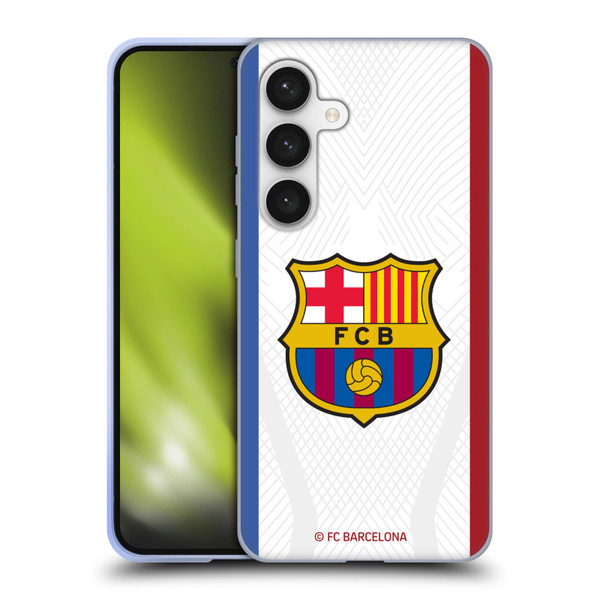 FC Barcelona 2023/24 Crest Kit Away Soft Gel Case for Samsung Galaxy S24 5G