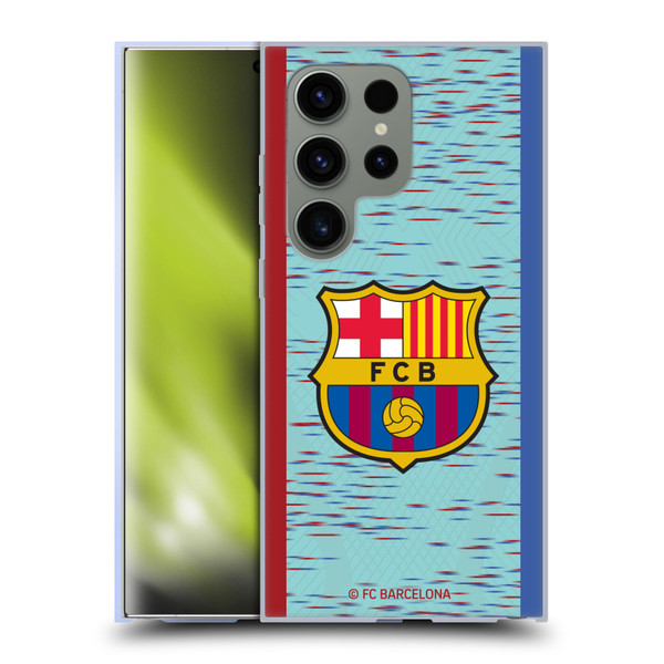 FC Barcelona 2023/24 Crest Kit Third Soft Gel Case for Samsung Galaxy S24 Ultra 5G