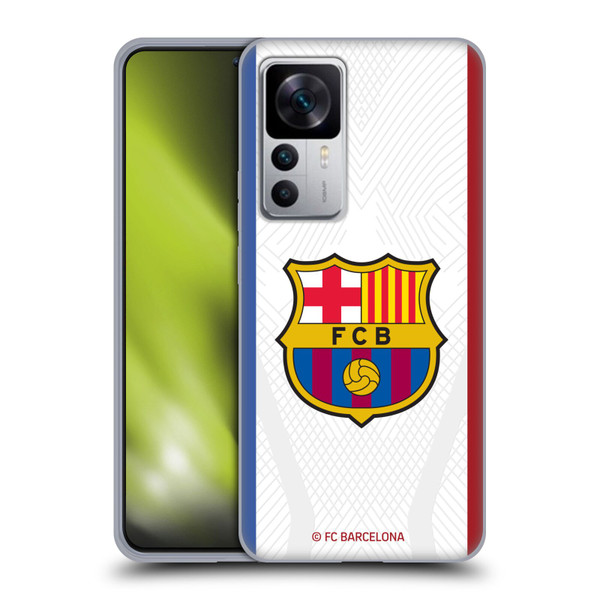 FC Barcelona 2023/24 Crest Kit Away Soft Gel Case for Xiaomi 12T 5G / 12T Pro 5G / Redmi K50 Ultra 5G