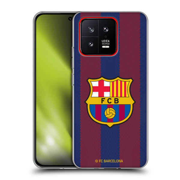 FC Barcelona 2023/24 Crest Kit Home Soft Gel Case for Xiaomi 13 5G