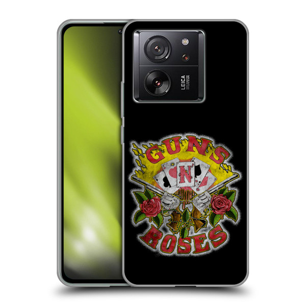 Guns N' Roses Band Art Cards Soft Gel Case for Xiaomi 13T 5G / 13T Pro 5G
