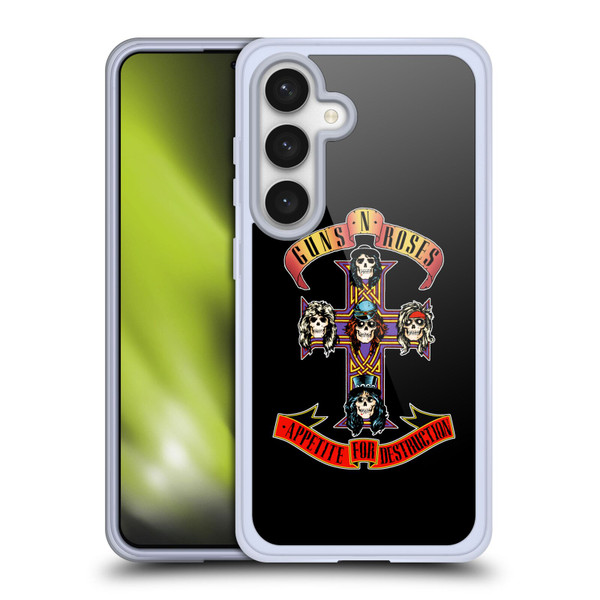 Guns N' Roses Key Art Appetite For Destruction Soft Gel Case for Samsung Galaxy S24 5G