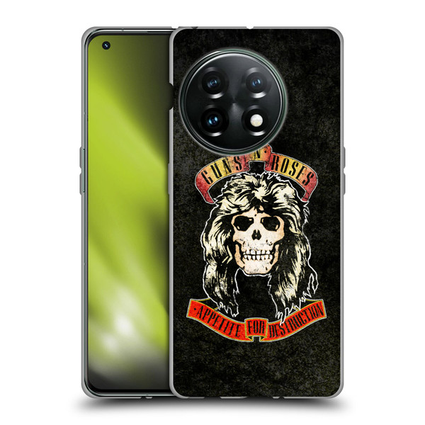 Guns N' Roses Vintage Adler Soft Gel Case for OnePlus 11 5G