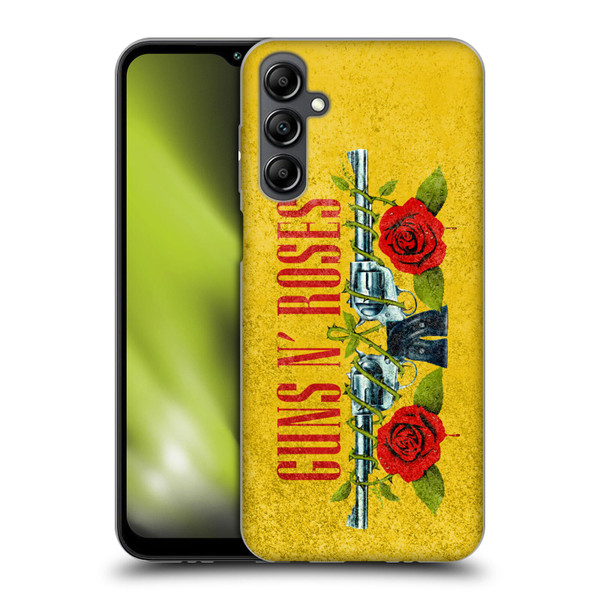 Guns N' Roses Vintage Pistols Soft Gel Case for Samsung Galaxy M14 5G