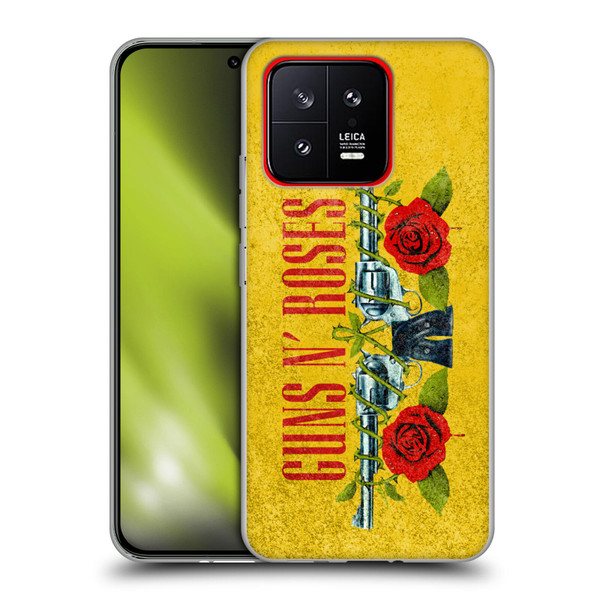 Guns N' Roses Vintage Pistols Soft Gel Case for Xiaomi 13 5G