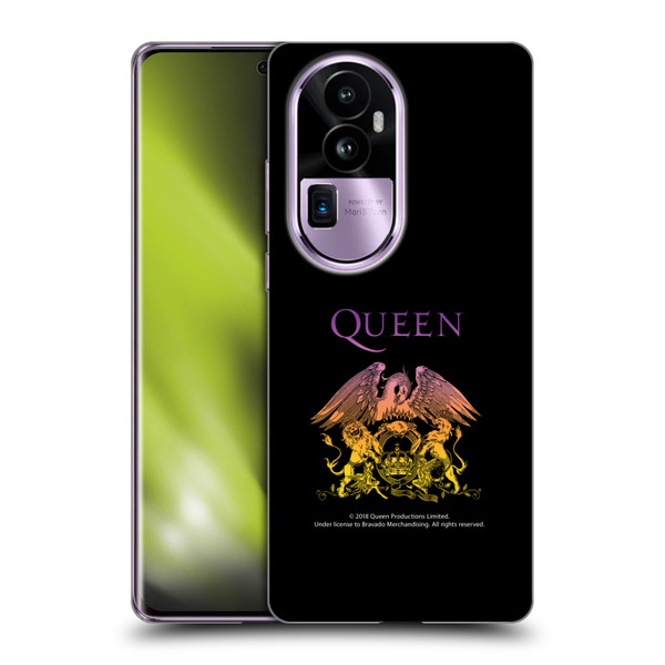 Queen Bohemian Rhapsody Logo Crest Soft Gel Case for OPPO Reno10 Pro+