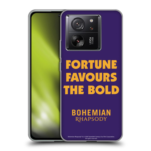 Queen Bohemian Rhapsody Fortune Quote Soft Gel Case for Xiaomi 13T 5G / 13T Pro 5G