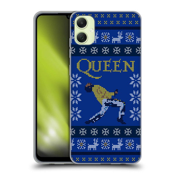 Queen Christmas Freddie Mercury Knitwork Soft Gel Case for Samsung Galaxy A05