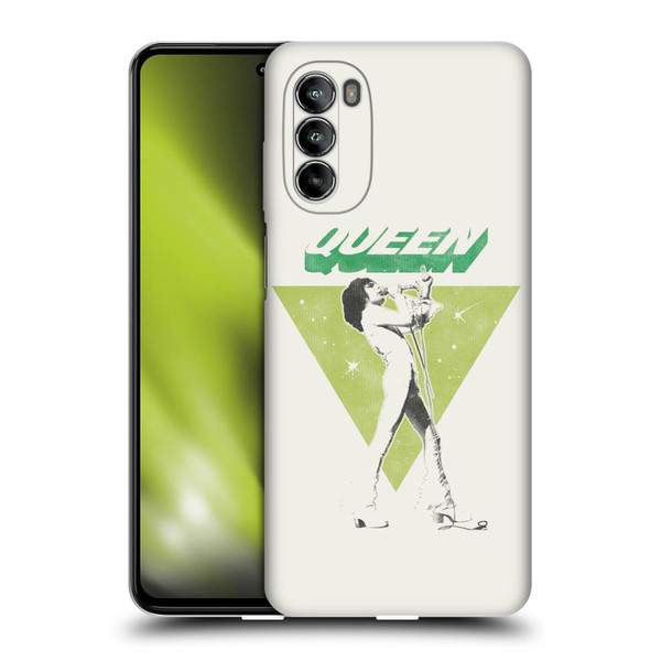 Queen Key Art Freddie Mercury Soft Gel Case for Motorola Moto G82 5G