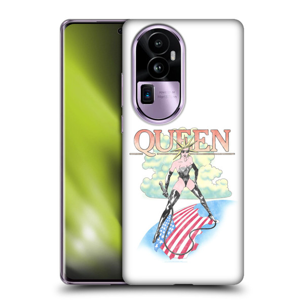 Queen Key Art Vintage Tour Soft Gel Case for OPPO Reno10 Pro+