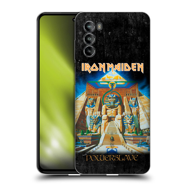 Iron Maiden Album Covers Powerslave Soft Gel Case for Motorola Moto G82 5G