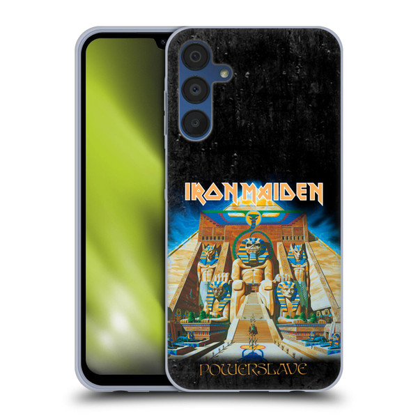 Iron Maiden Album Covers Powerslave Soft Gel Case for Samsung Galaxy A15