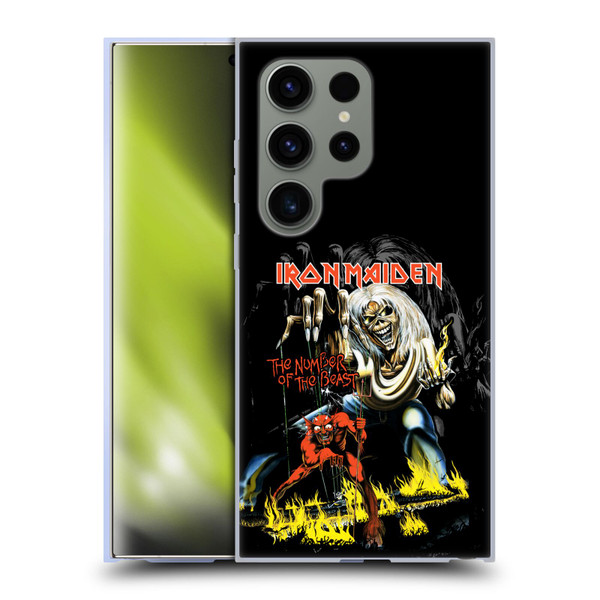 Iron Maiden Album Covers NOTB Soft Gel Case for Samsung Galaxy S24 Ultra 5G