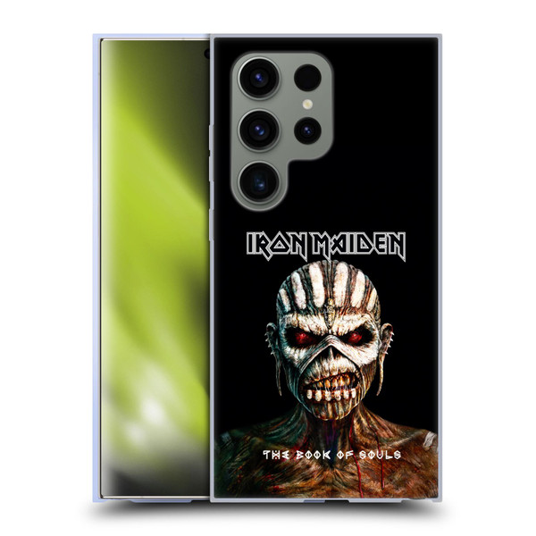 Iron Maiden Album Covers The Book Of Souls Soft Gel Case for Samsung Galaxy S24 Ultra 5G