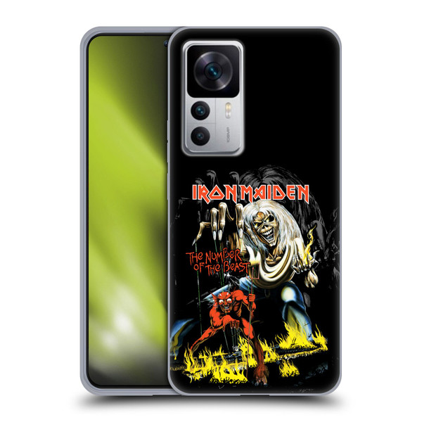 Iron Maiden Album Covers NOTB Soft Gel Case for Xiaomi 12T 5G / 12T Pro 5G / Redmi K50 Ultra 5G