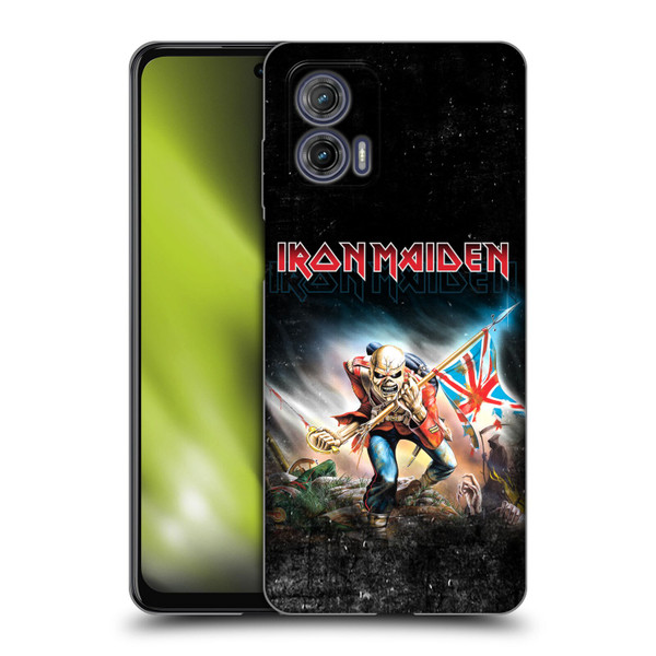 Iron Maiden Art Trooper 2016 Soft Gel Case for Motorola Moto G73 5G