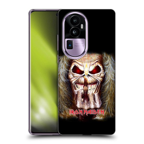 Iron Maiden Art Candle Finger Soft Gel Case for OPPO Reno10 Pro+