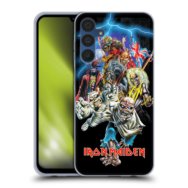 Iron Maiden Art Best Of Beast Soft Gel Case for Samsung Galaxy A15