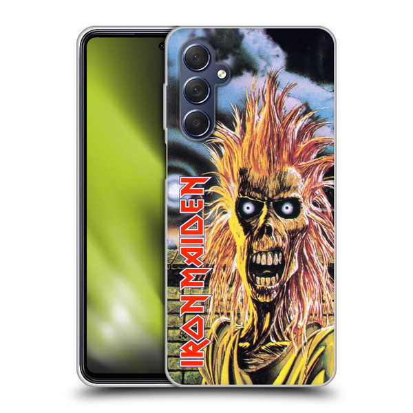 Iron Maiden Art First Soft Gel Case for Samsung Galaxy M54 5G