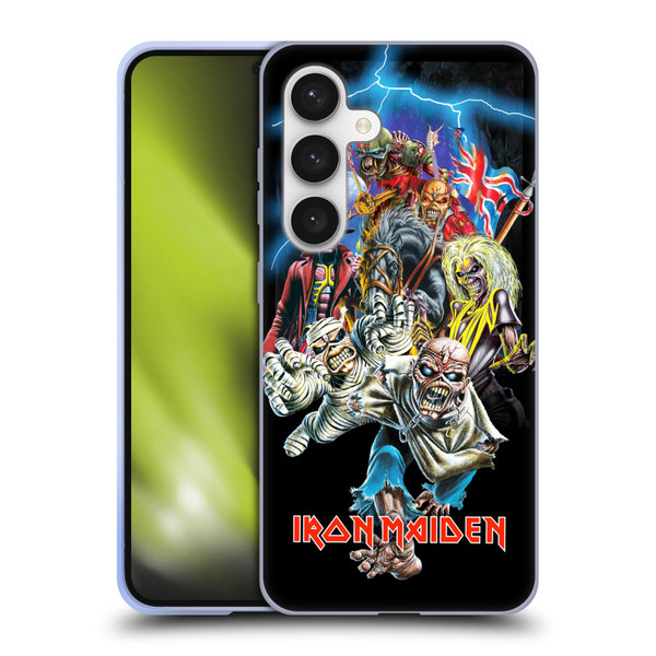 Iron Maiden Art Best Of Beast Soft Gel Case for Samsung Galaxy S24 5G