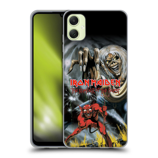 Iron Maiden Graphics The Number Of The Beast Soft Gel Case for Samsung Galaxy A05