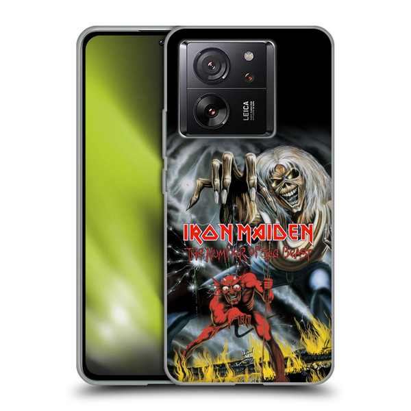 Iron Maiden Graphics The Number Of The Beast Soft Gel Case for Xiaomi 13T 5G / 13T Pro 5G