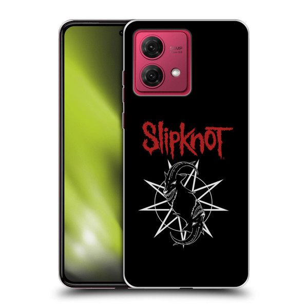 Slipknot Key Art Goat Logo Soft Gel Case for Motorola Moto G84 5G