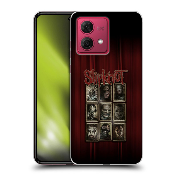 Slipknot Key Art Covered Faces Soft Gel Case for Motorola Moto G84 5G