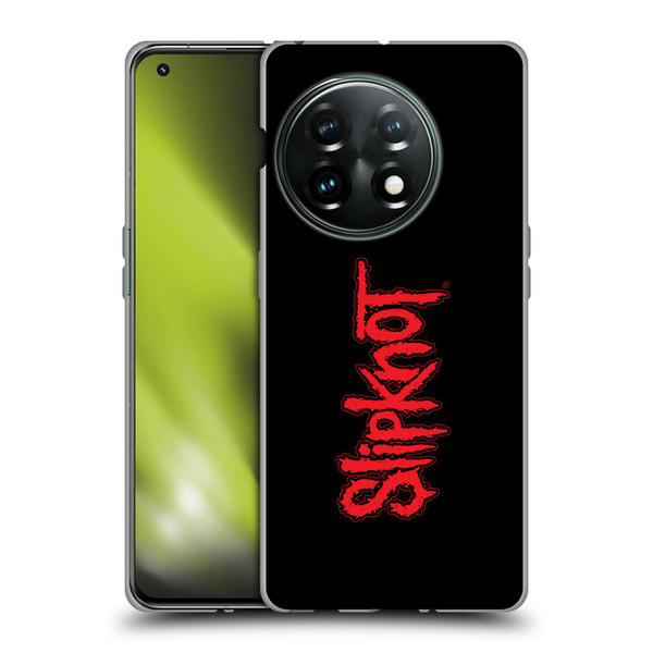 Slipknot Key Art Text Soft Gel Case for OnePlus 11 5G