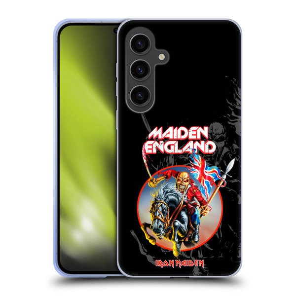 Iron Maiden Tours England Soft Gel Case for Samsung Galaxy S24+ 5G