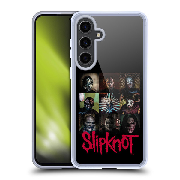 Slipknot Key Art Blocks Soft Gel Case for Samsung Galaxy S24+ 5G