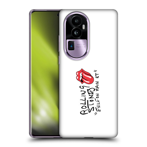 The Rolling Stones Albums Exile On Main St. Soft Gel Case for OPPO Reno10 Pro+