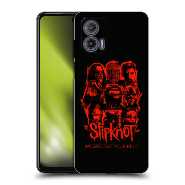 Slipknot We Are Not Your Kind Red Patch Soft Gel Case for Motorola Moto G73 5G