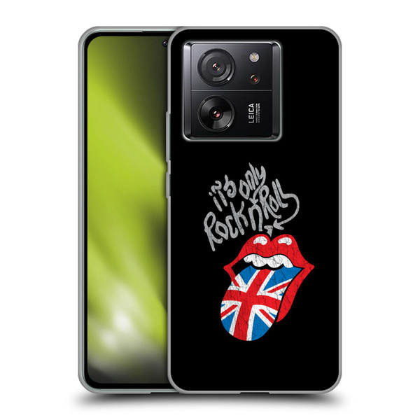 The Rolling Stones Albums Only Rock And Roll Distressed Soft Gel Case for Xiaomi 13T 5G / 13T Pro 5G