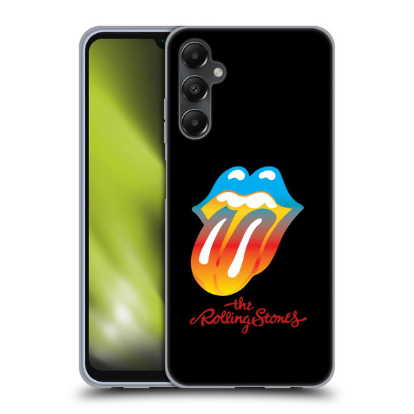 The Rolling Stones Graphics Rainbow Tongue Soft Gel Case for Samsung Galaxy A05s