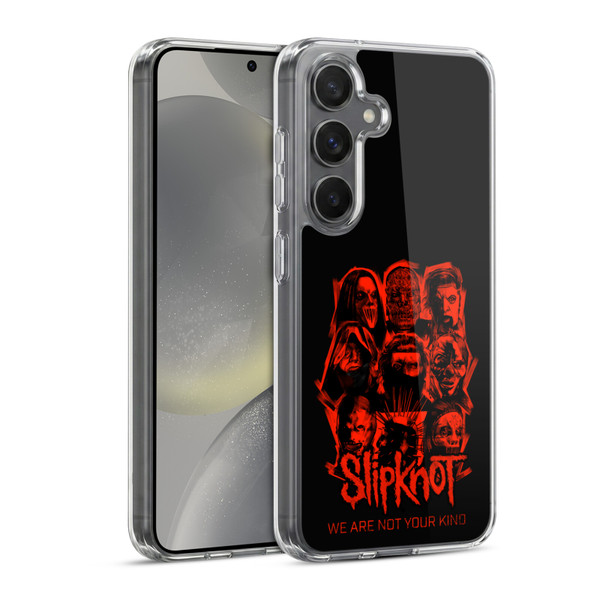 Slipknot We Are Not Your Kind Red Patch Soft Gel Case for Samsung Galaxy S24 5G & MagSafe
