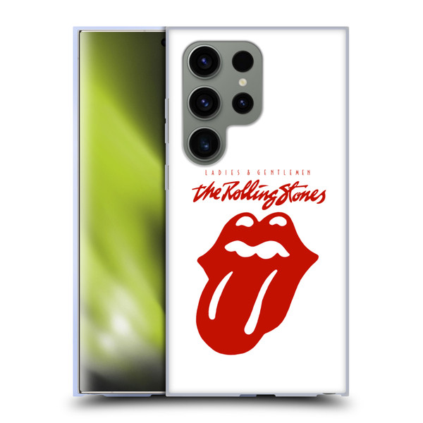 The Rolling Stones Graphics Ladies and Gentlemen Movie Soft Gel Case for Samsung Galaxy S24 Ultra 5G