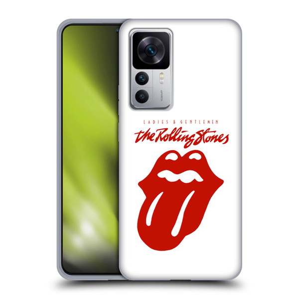 The Rolling Stones Graphics Ladies and Gentlemen Movie Soft Gel Case for Xiaomi 12T 5G / 12T Pro 5G / Redmi K50 Ultra 5G